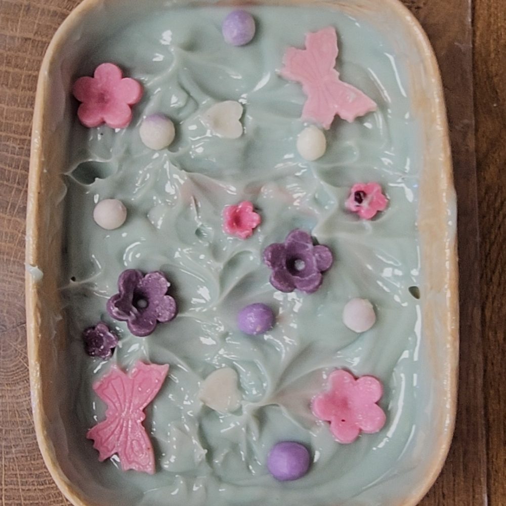 Soap made by participant in Flemington class